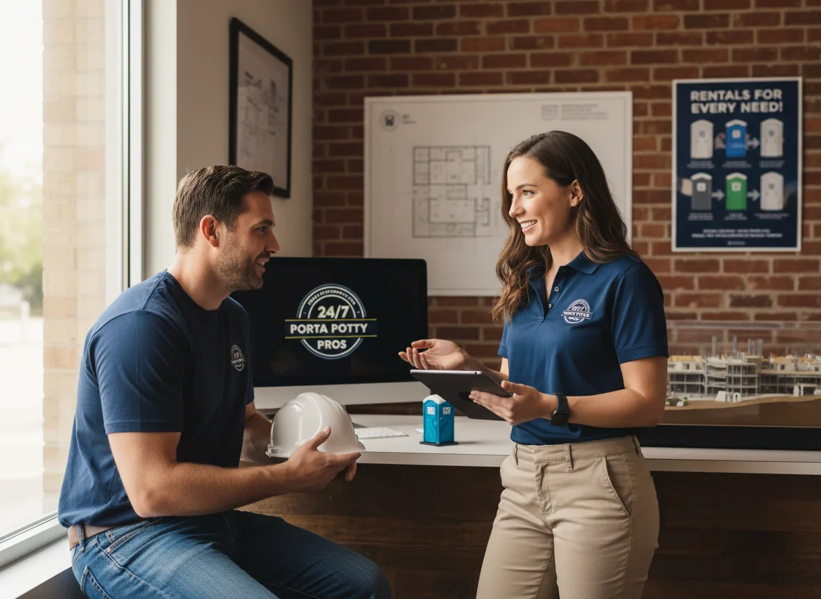 Flushing Toilet Rental Options in Burkeville, TX